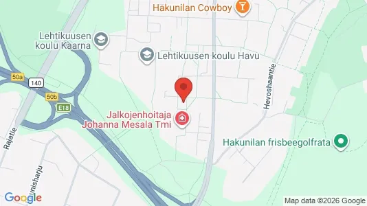 Apartments for rent i Vantaa - kort over placeringen