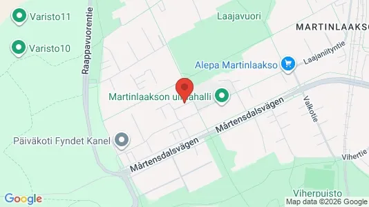 Apartments for rent i Vantaa - kort over placeringen