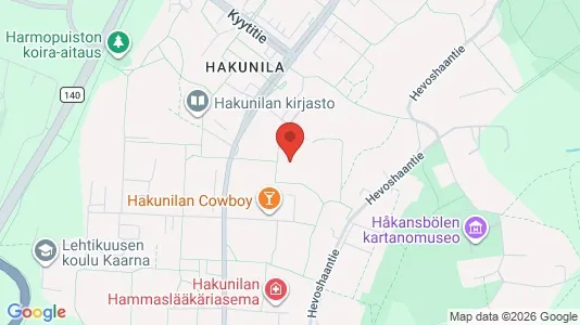 Apartments for rent i Vantaa - kort over placeringen