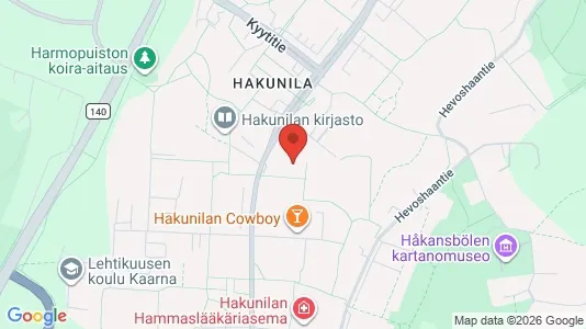 Apartments for rent i Vantaa - kort over placeringen