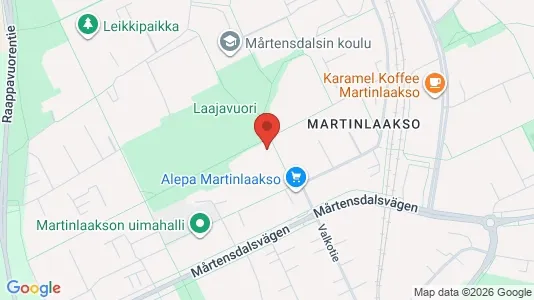 Apartments for rent i Vantaa - kort over placeringen
