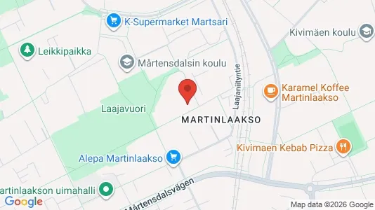 Apartments for rent i Vantaa - kort over placeringen