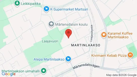 Apartments for rent i Vantaa - kort over placeringen