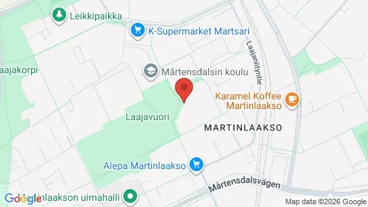 Apartments for rent i Vantaa - kort over placeringen