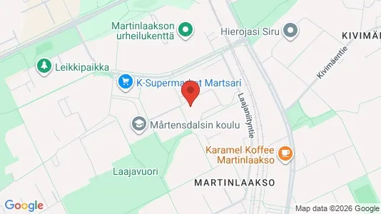 Apartments for rent i Vantaa - kort over placeringen