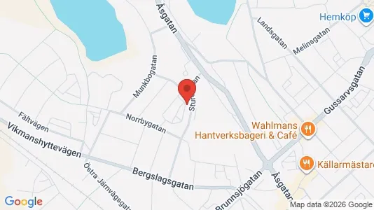 Apartments for rent i Hedemora - kort over placeringen