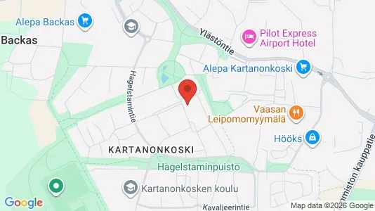 Apartments for rent i Vantaa - kort over placeringen