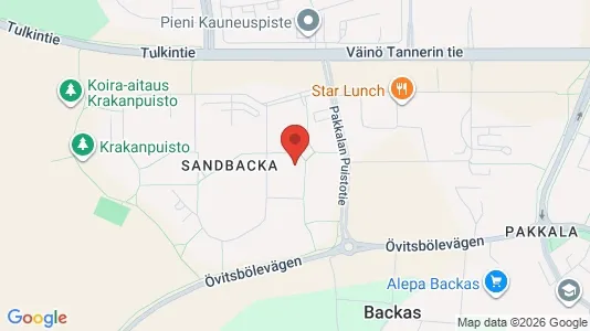 Apartments for rent i Vantaa - kort over placeringen
