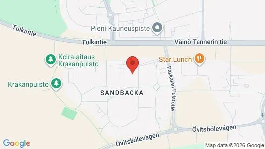 Apartments for rent i Vantaa - kort over placeringen