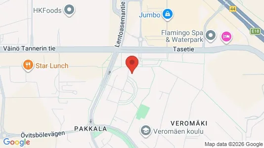 Apartments for rent i Vantaa - kort over placeringen
