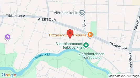 Apartments for rent i Vantaa - kort over placeringen