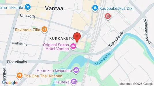 Apartments for rent i Vantaa - kort over placeringen