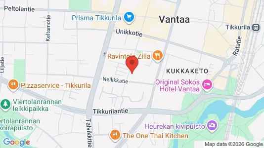 Apartments for rent i Vantaa - kort over placeringen