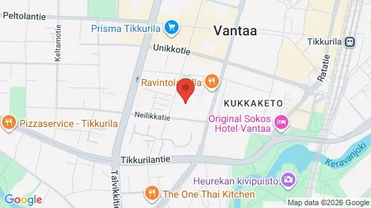 Apartments for rent i Vantaa - kort over placeringen