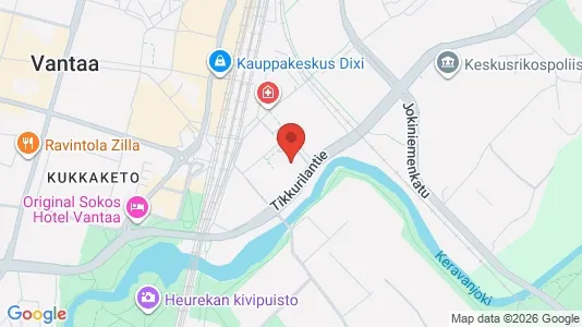 Apartments for rent i Vantaa - kort over placeringen