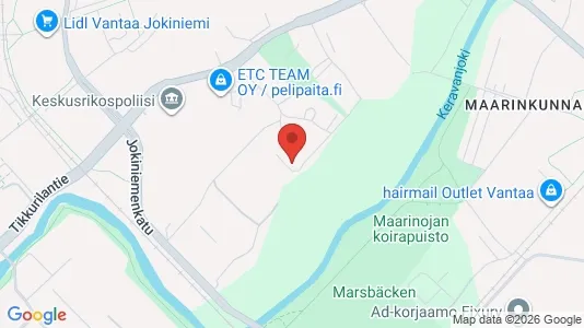 Apartments for rent i Vantaa - kort over placeringen