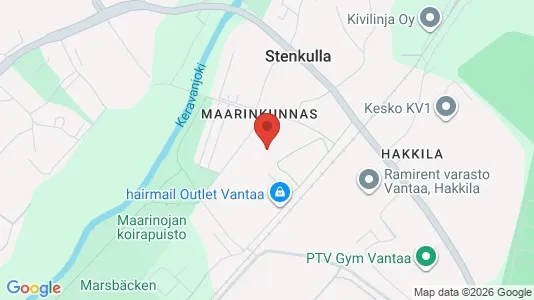 Apartments for rent i Vantaa - kort over placeringen