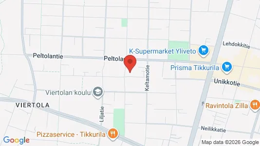 Apartments for rent i Vantaa - kort over placeringen
