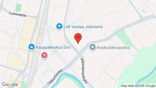 Apartments for rent i Vantaa - kort over placeringen