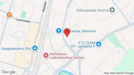 Apartments for rent i Vantaa - kort over placeringen