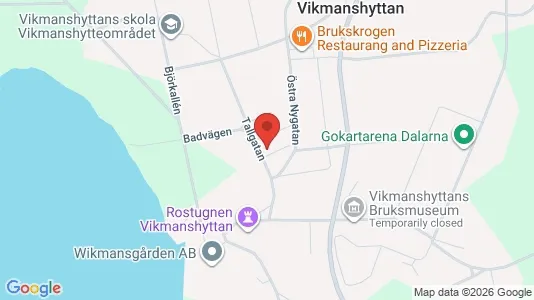 Apartments for rent i Hedemora - kort over placeringen