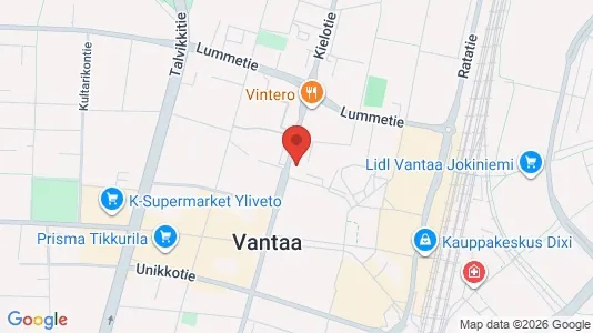 Apartments for rent i Vantaa - kort over placeringen