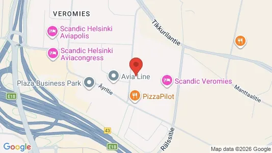 Apartments for rent i Vantaa - kort over placeringen