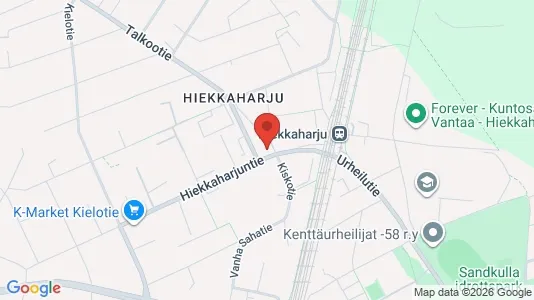 Apartments for rent i Vantaa - kort over placeringen