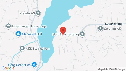 Apartments for rent i Bergen Ytrebygda - kort over placeringen