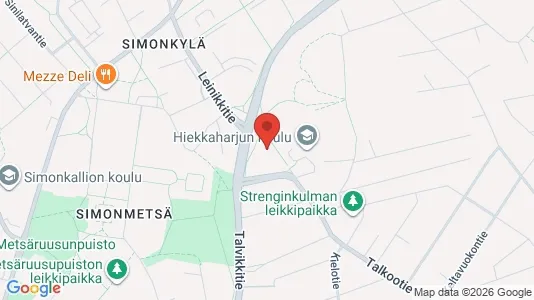 Apartments for rent i Vantaa - kort over placeringen