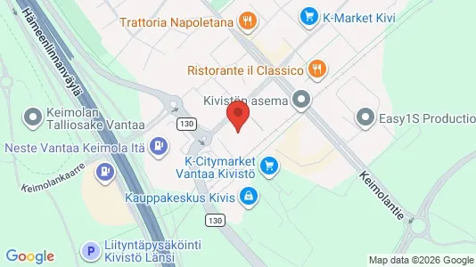 Apartments for rent i Vantaa - kort over placeringen