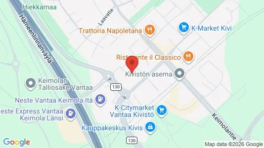 Apartments for rent i Vantaa - kort over placeringen