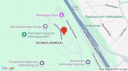 Apartments for rent i Vantaa - kort over placeringen