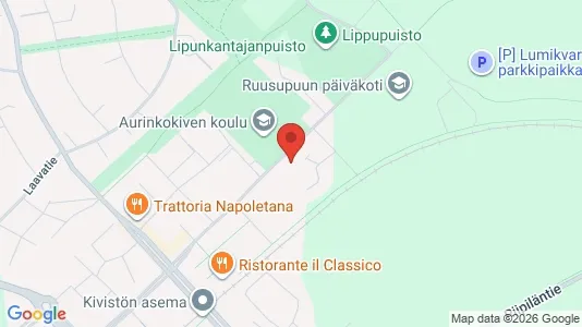 Apartments for rent i Vantaa - kort over placeringen