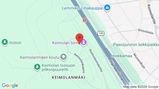 Apartments for rent i Vantaa - kort over placeringen