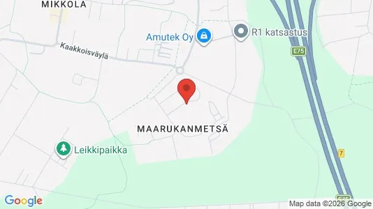 Apartments for rent i Vantaa - kort over placeringen