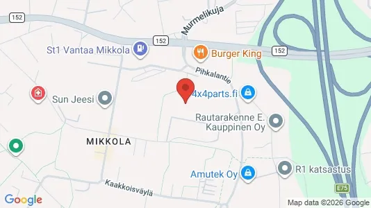 Apartments for rent i Vantaa - kort over placeringen