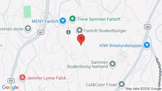 Apartments for rent i Bergen Årstad - kort over placeringen