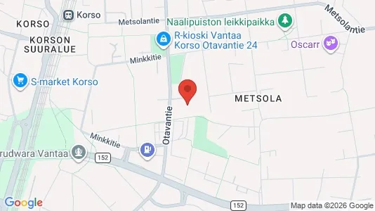 Apartments for rent i Vantaa - kort over placeringen