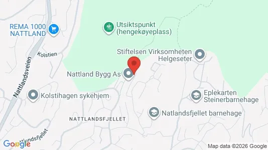 Apartments for rent i Bergen Årstad - kort over placeringen