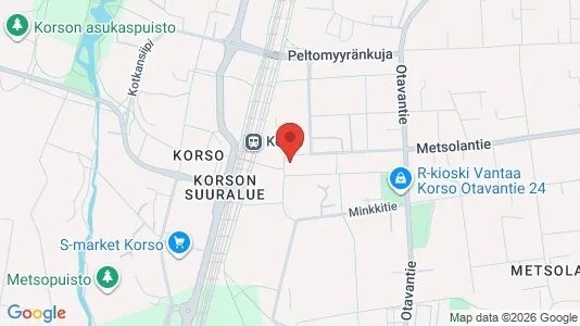 Apartments for rent i Vantaa - kort over placeringen