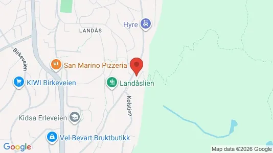 Apartments for rent i Bergen Årstad - kort over placeringen