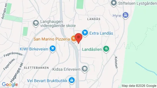 Apartments for rent i Bergen Årstad - kort over placeringen