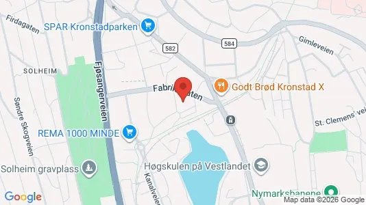 Apartments for rent i Bergen Årstad - kort over placeringen