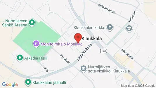 Apartments for rent i Nurmijärvi - kort over placeringen