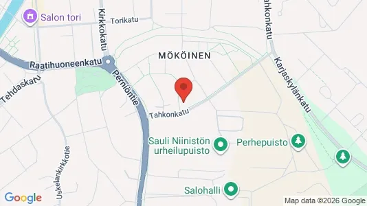 Apartments for rent i Salo - kort over placeringen