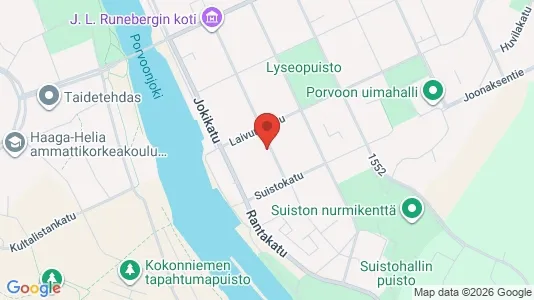 Apartments for rent i Porvoo - kort over placeringen