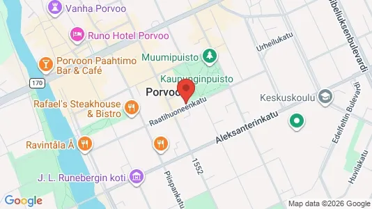 Apartments for rent i Porvoo - kort over placeringen