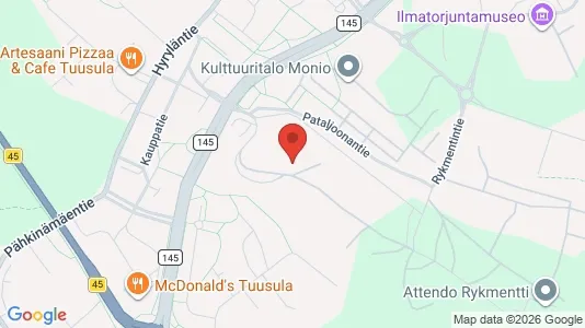 Apartments for rent i Tuusula - kort over placeringen