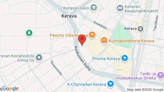 Apartments for rent i Kerava - kort over placeringen